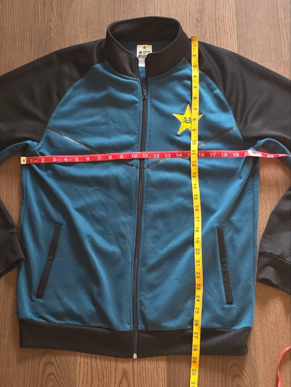 AJ Sports - Pakistan Cricket Team Track Jacket - Size L - Teal/Black